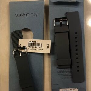 Two 20mm Skagen watch bands